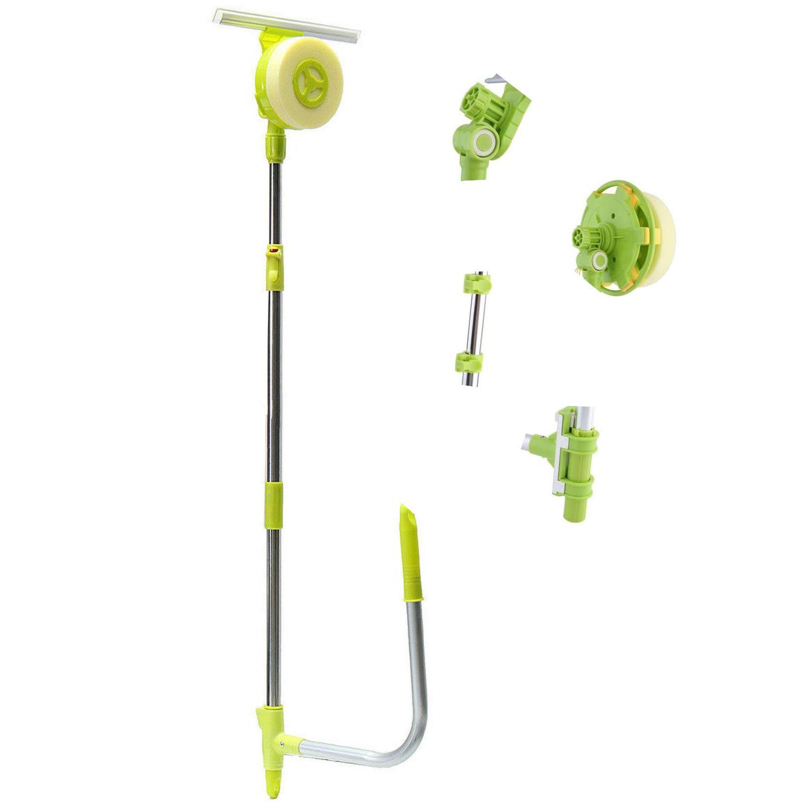 Buy U Shape Telescopic Highrise Window Mirror Cleaning Glass Cleaner