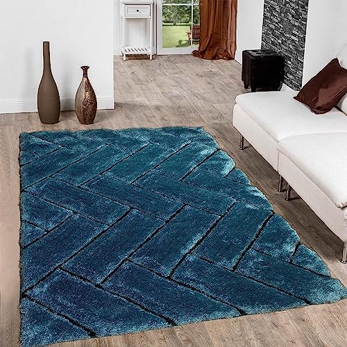 Image of Modern Quality Carpet /Trending Design Hand Woven Fluffy Rug /Mats for Bedroom /Dinning Hall /Living Room 2-inch Thick [Size 12x15 feet]