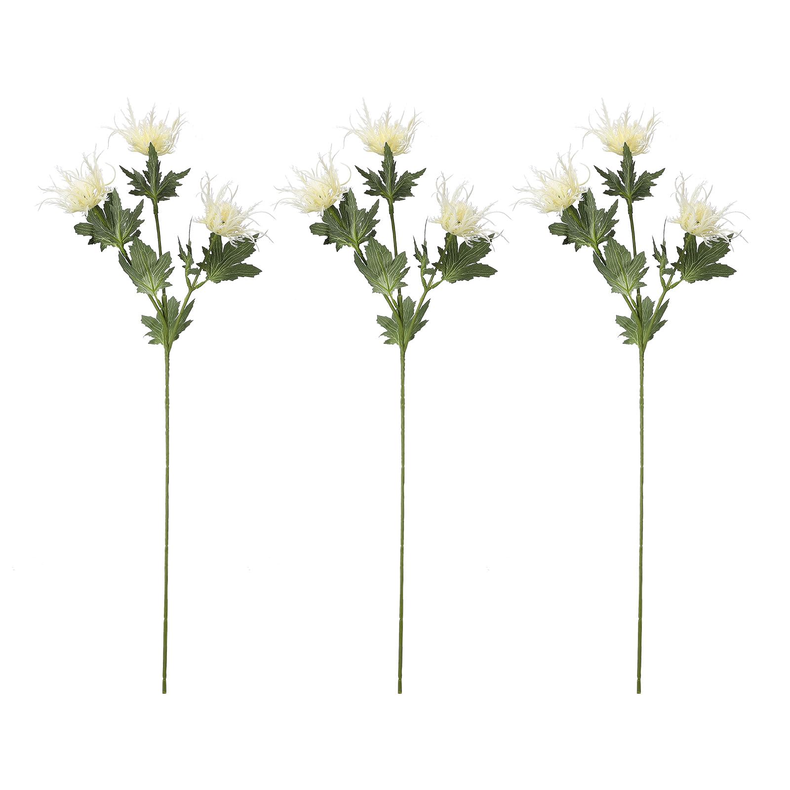 JUOPZKENN Fleurs Artificielles Chardon Artificiel Spray Eryngo Faux Eryngium Foetidum Simulation Houx De Mer Pour Bouquet De Mariage Pièce Maîtresse Décor À La Maison(#1