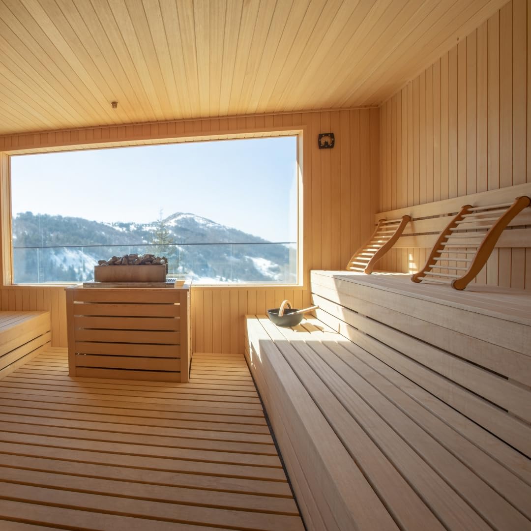 HOFMEISTER® Support dorsal ergonomique bancs sauna bois de tilleul