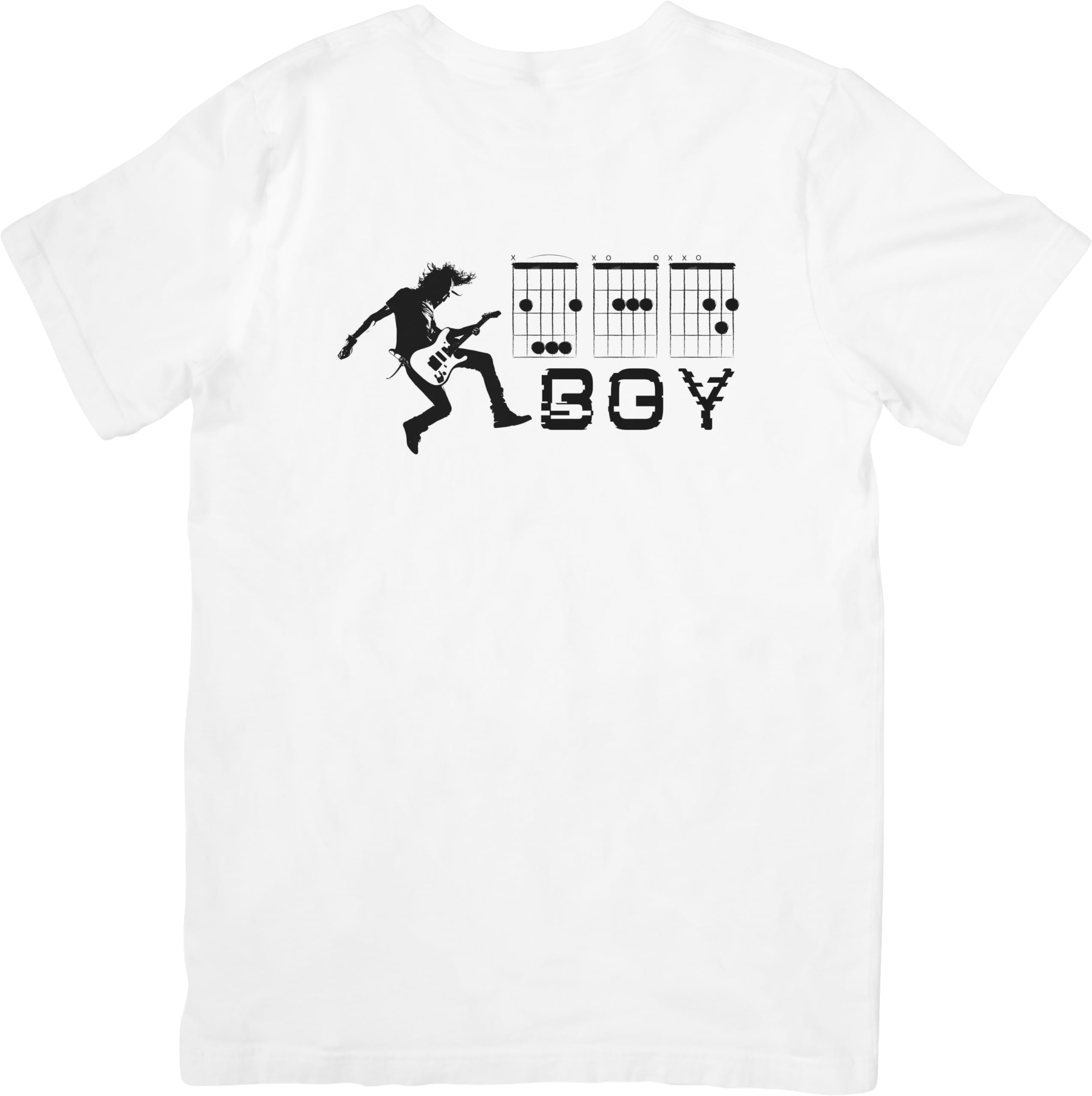GenericBad Boy Guitarist Unisex T-Shirt, Guitar Major Chords B-A-D, Gift for Guitar Player, Musician, Music Lover