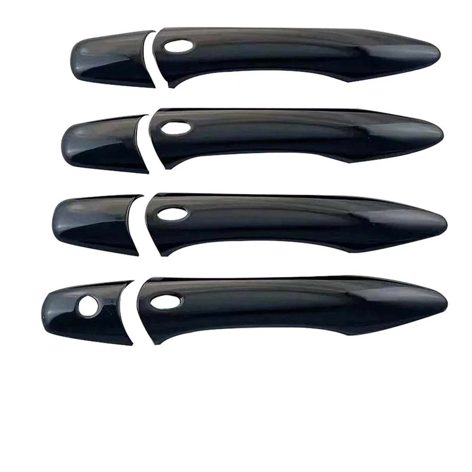 Rdwspli Glossy Black Exterior Handle Shell Compatible With Infiniti For Qx80 2014-2024 Car Decoration Door Handle Cover Carbon Fiber Cars Accessories