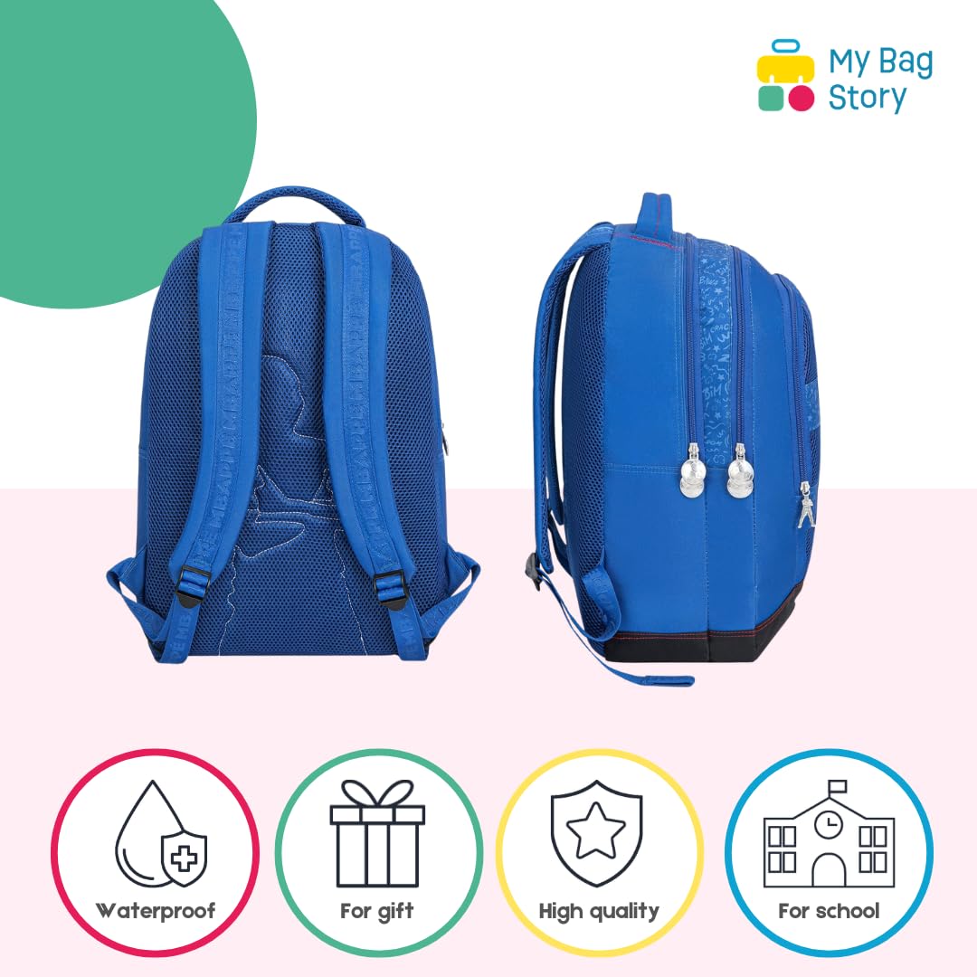 mybagstory | Mochila Mi nombre es Kylian | 2 Compartimentos | Azul