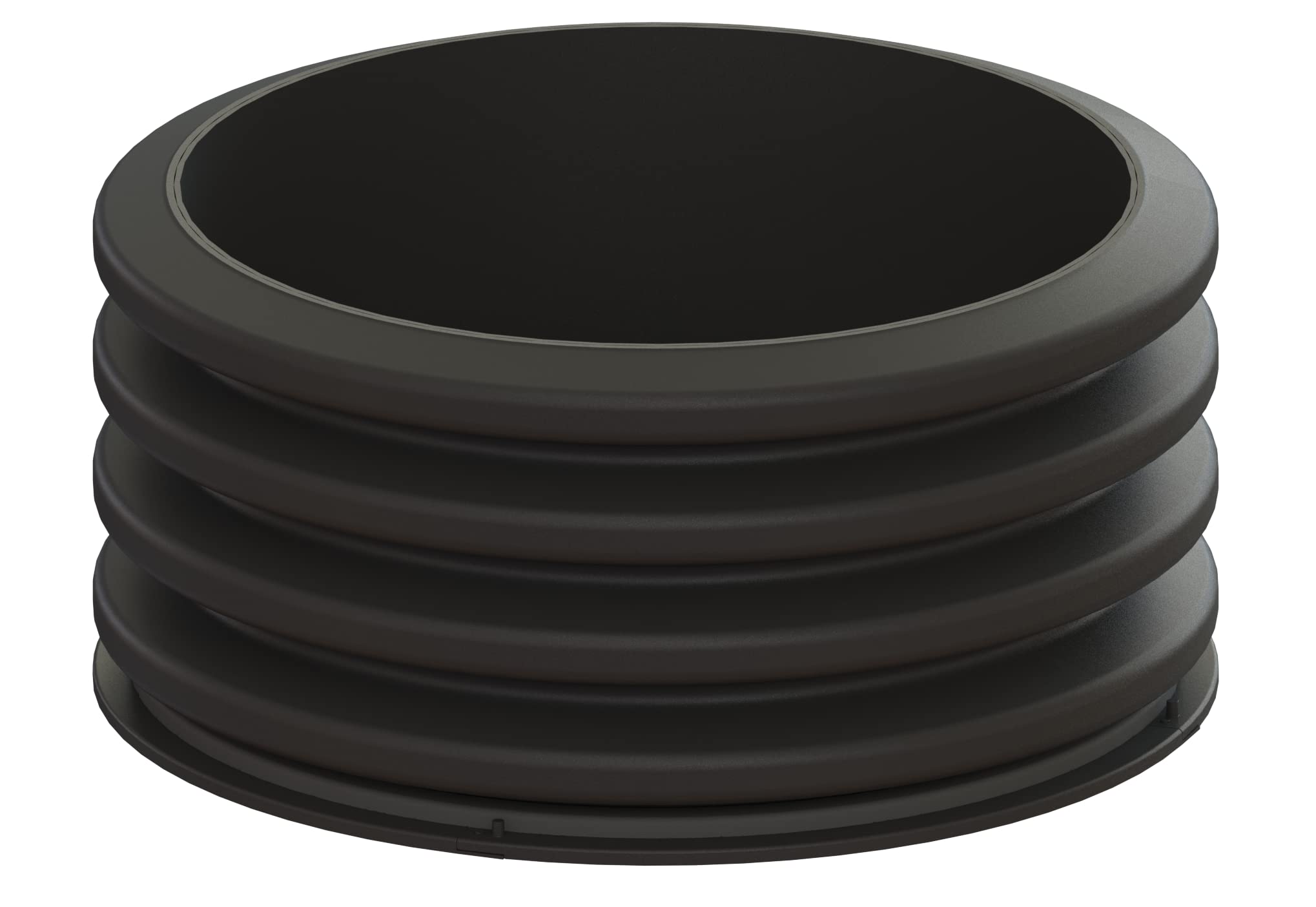 Aero-Stream Corrugated Pipe, 23.5" ID x 12" Tall with Safety Barrier