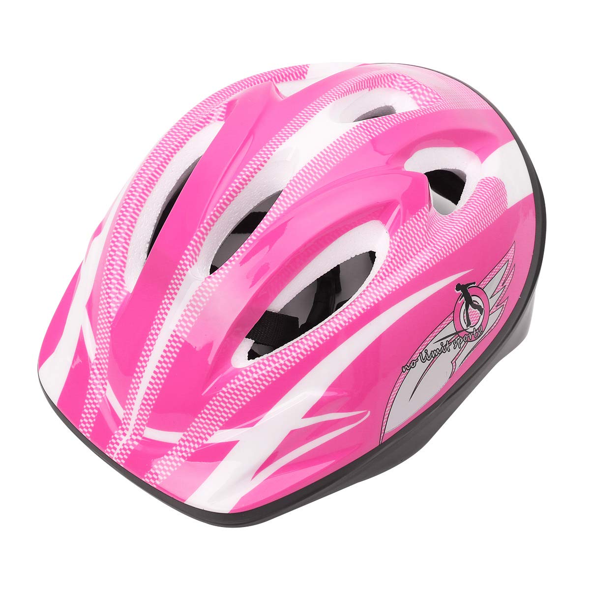 MSemis Casque Vélo Enfant 7 Pcs Set de Protection Roller pour Enfant Fille Garçon Casque Réglable Coudières Genouillère Protège-Poignets Protection Trottinette Skateboard