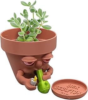Cartoon Resin Succulent Pot - Cartoon Planter Art Decoration Cactus Succulents Pots | Garden Pots Decorative Flower Pot Succulent Holder Cactus Vase for Balcony Ziyuan