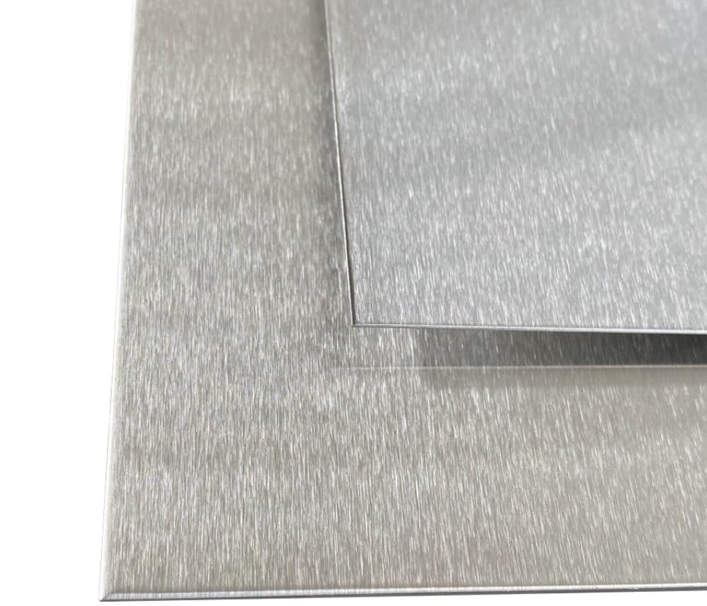 Edelstahl-Winkel 150 Cm – 3-fach Gekanteter Kantenschutz, Gebürstet, Schenkel 40x40 Mm, Stärke 1,0 Mm – Für Möbel, Treppen & Feuchte Räume