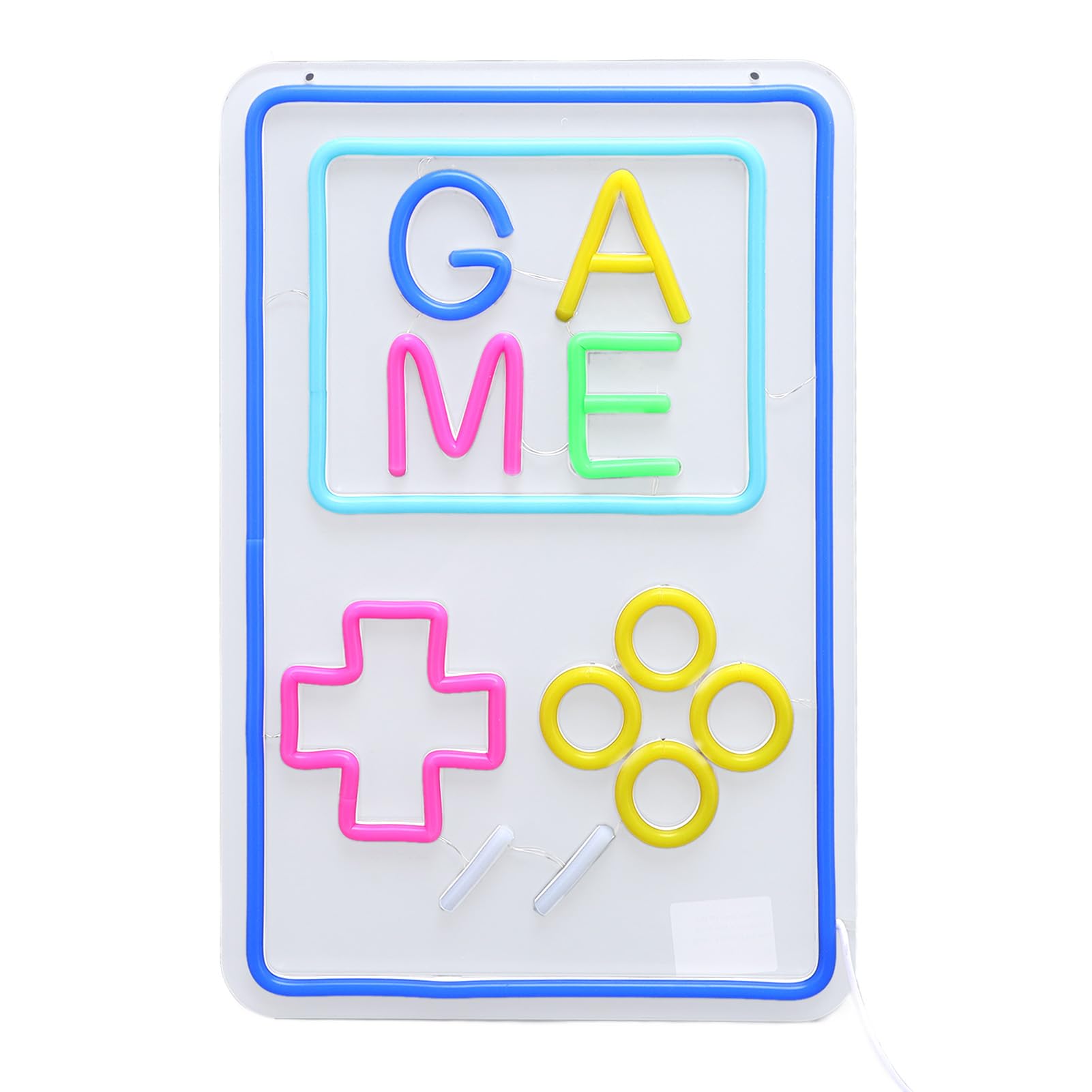 Ejoyous Gaming Neon Schild Acryl LED Dimmbar, 12 Zoll