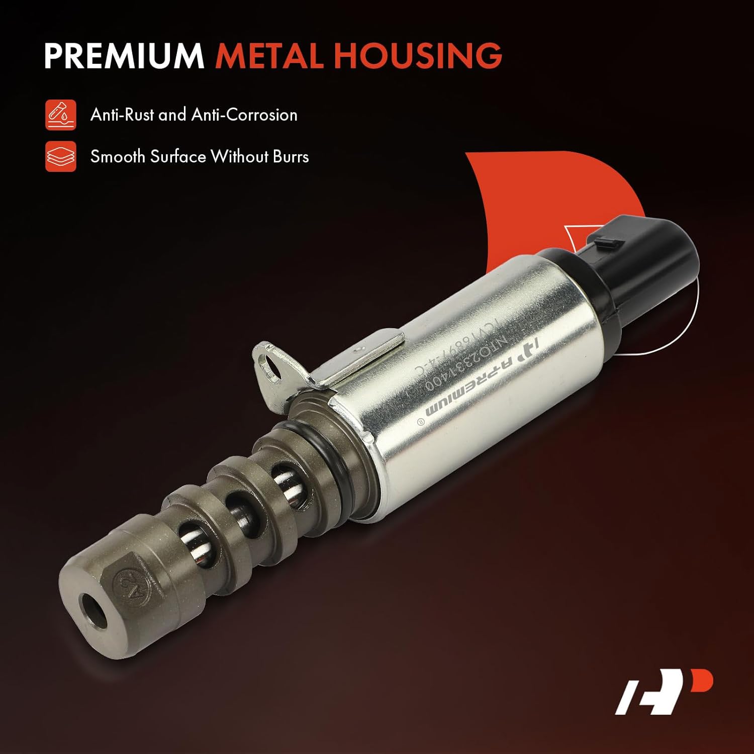 A-Premium 4-PC Engine Variable Valve Timing (VVT) Solenoid Compatible with Volkswagen Jetta, Passat, Golf, Beetle, Touareg, Rabbit & Audi A4, A4 Quattro, Q7, A6, A6 Quattro, A8 Quattro, R8, RS4, RS5