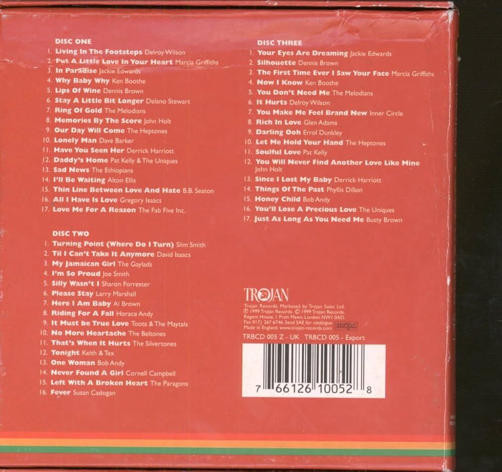TROJAN BOX SET CD　5セット Trojan Box Set - Trojan Lovers Box Set - Amazon.com Music