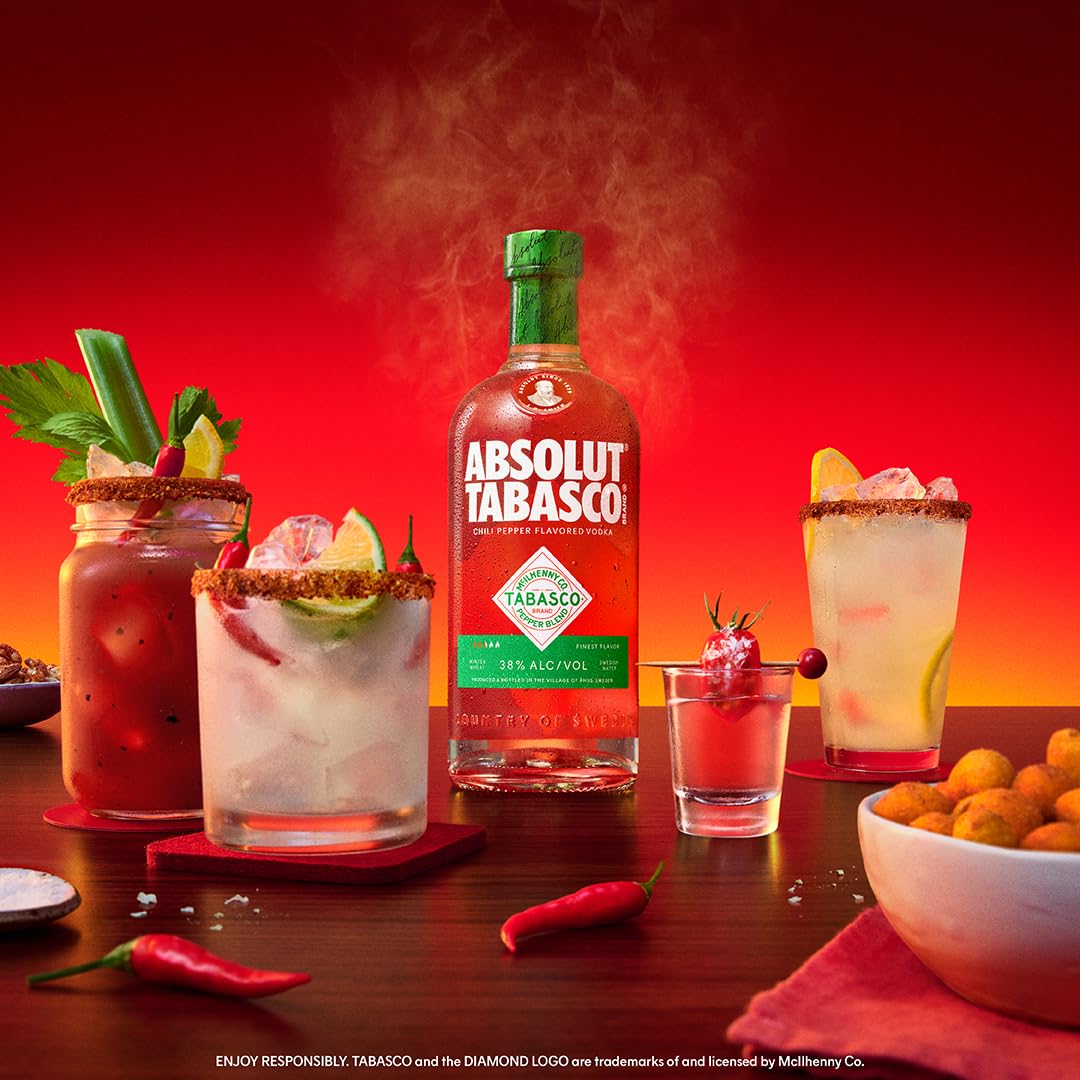 Absolut Tabasco Vodka 700 ml