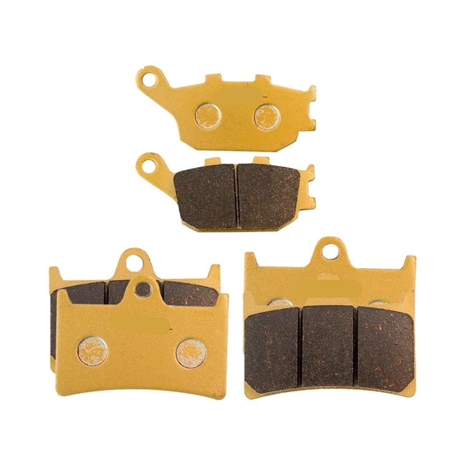 Juego Pastillas Moto para Yamaha YZF-R1 2004-2006 YZF-R6 04-12 YZF R1 R6 YZF600 YZF1000 Frenos De Motocicleta Juego Pastillas Freno Delanteras Y Traseras Cerámica para