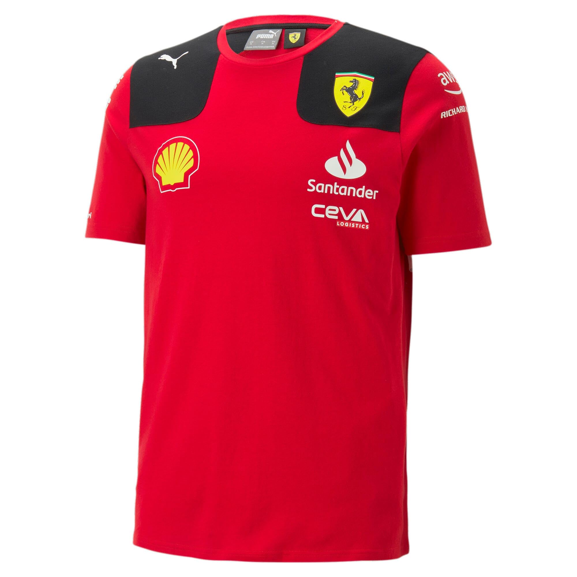 Puma Scuderia Ferrari - Camiseta del Equipo Charles Leclerc 2023 - Rojo - Hombre - Talla: XL