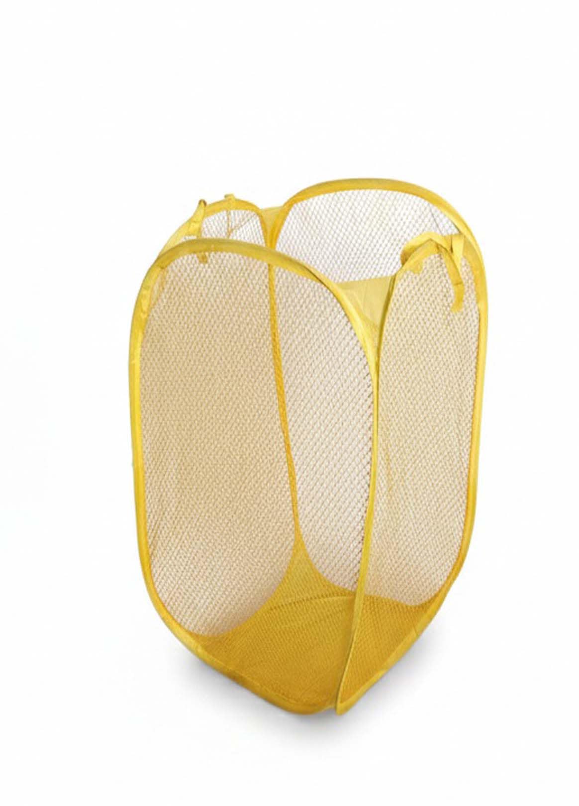 Large Laundry Net bag/basket Basket 80 Ltr, Nylon Mesh Laundry Basket, Sturdy Material & Durable Handles, Pack of 1, Yellow-image-33