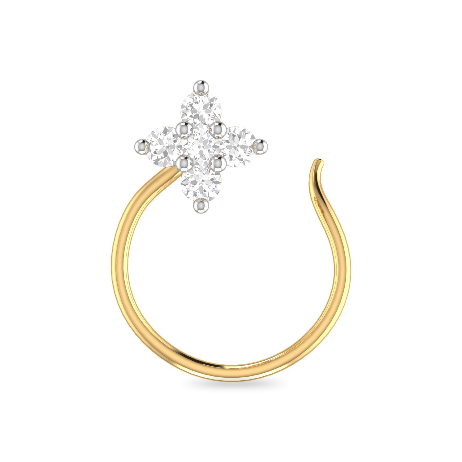 PC Jeweller The Blian 22KT Yellow Gold Nosepin (B071214K1F) Amazon Price History, Amazon Price Tracker
