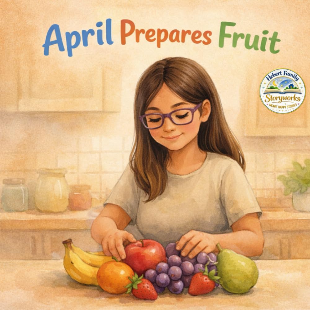April Prepares Fruit (April - Healthy Eating)