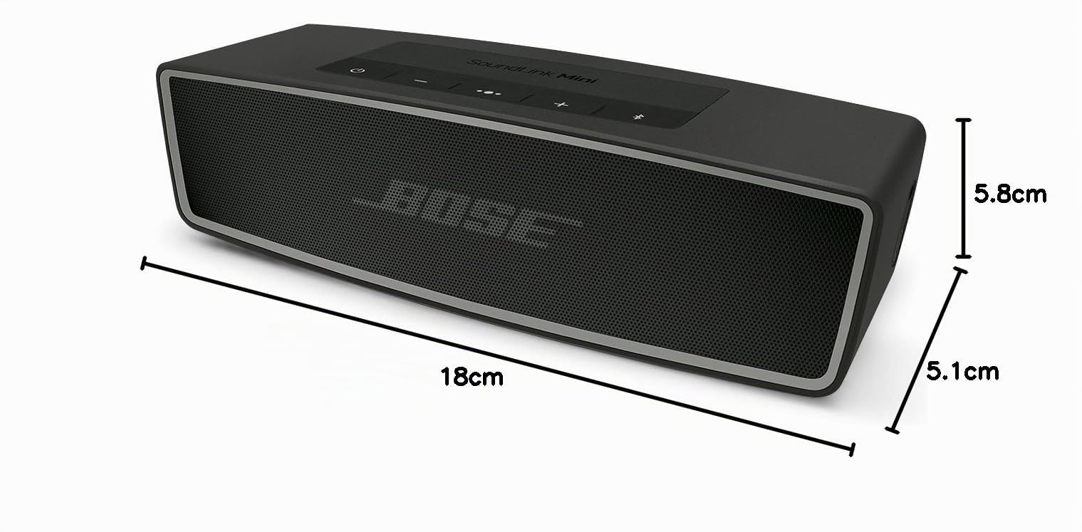 Bose SoundLink Mini II - Altavoz portátil Bluetooth, Color carbón
