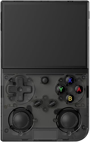 Miniatura 1 de Consola de juegos portátil G350, pantalla IPS de 3.5 pulgadas, sistema Linux de 3200 mAh, batería 4371 juegos precargados, consola portátil de