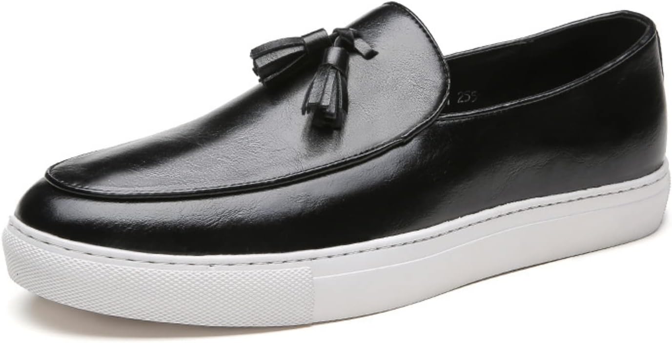 Men's Leather Tassel Slip On Loafers,Personalized Kenya Ubuy
