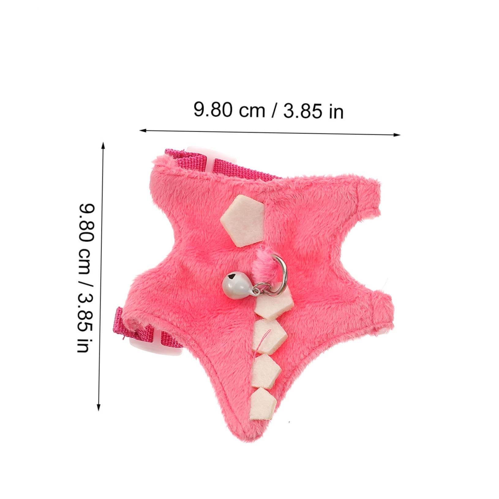 HEMOTON Pet Harness Leash Kit for Pets Ferret Walking Leash for Comfortable Outdoor Use Breathable Design One Hand Operation Durable Material