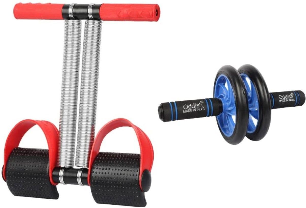 Affective Tummy Trimmer with Double Spring Burn Calories-103 Ab Exerciser (Red, Blue)-picture-23