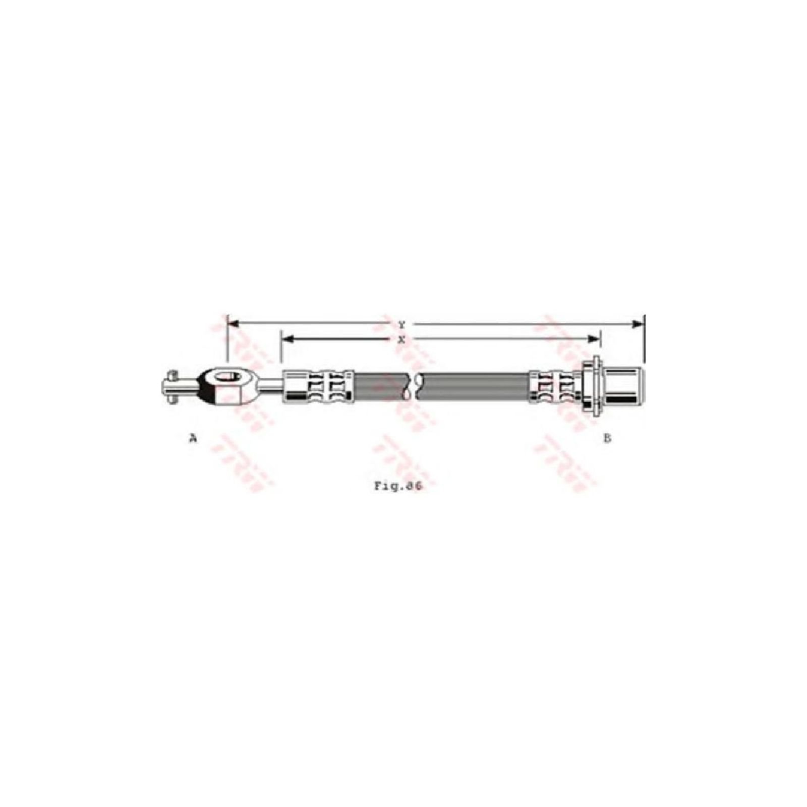 TRW Automotive AfterMarket PHD181 Brake Hose