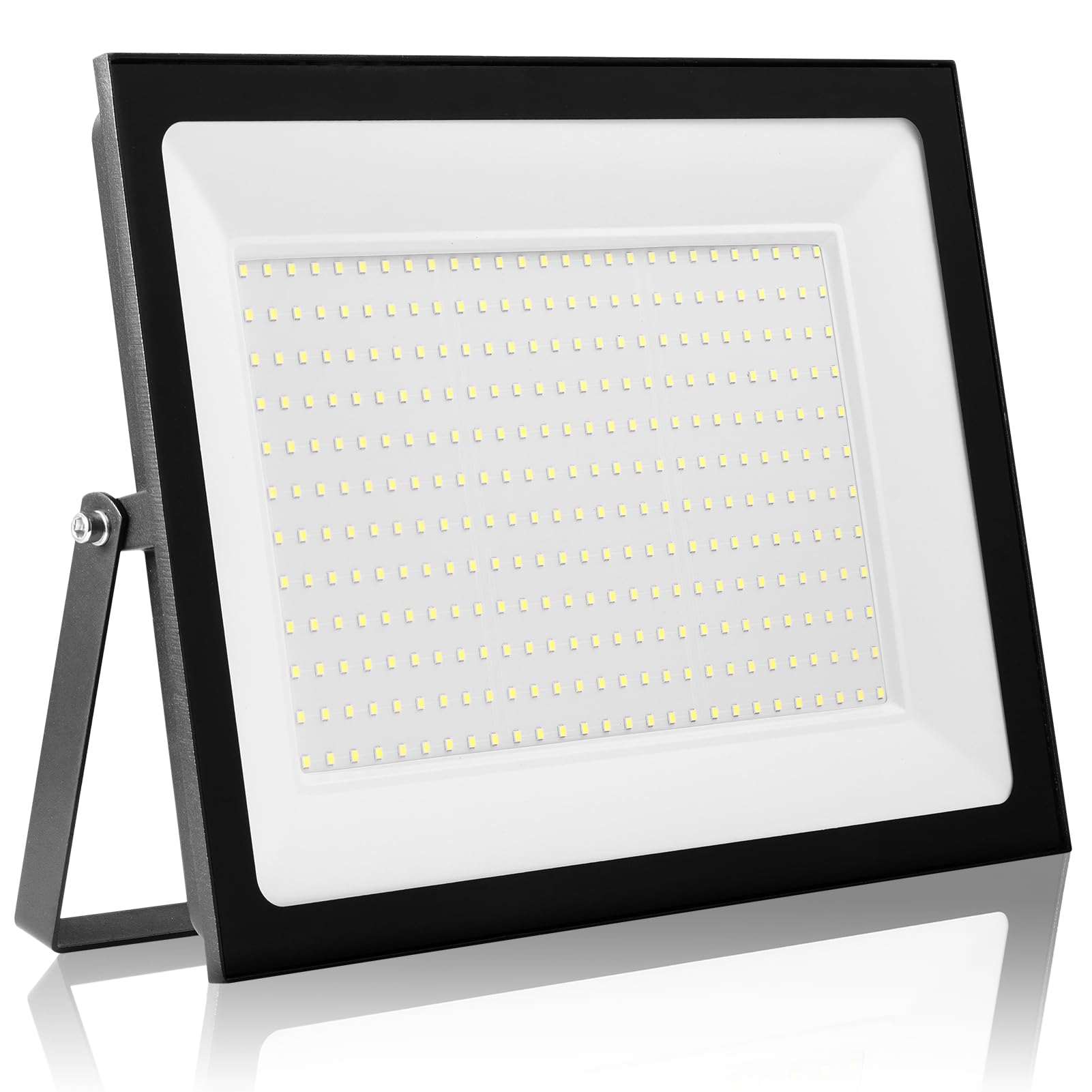 300W LED Floodlight Outdoor,30000LM Super Bright LED Security Lights,6500K Cold White Flood Lights Outdoor,IP66 Waterproof Outside Lights,Outdoor Light for Yard Garden Garage [Energy Class F]