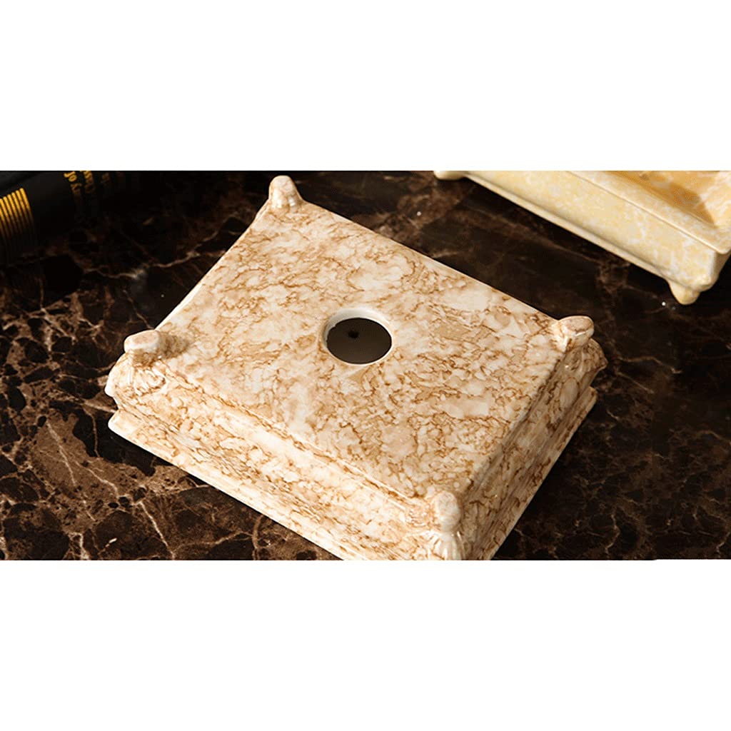 jaboneras baño Jabonera de drenaje de jabón de drenaje de jabón de cerámica de jabón de cerámica de lavandería jabón jabón caja de inodoro práctico estuche de jabón hecho a mano suministros de baño Fá