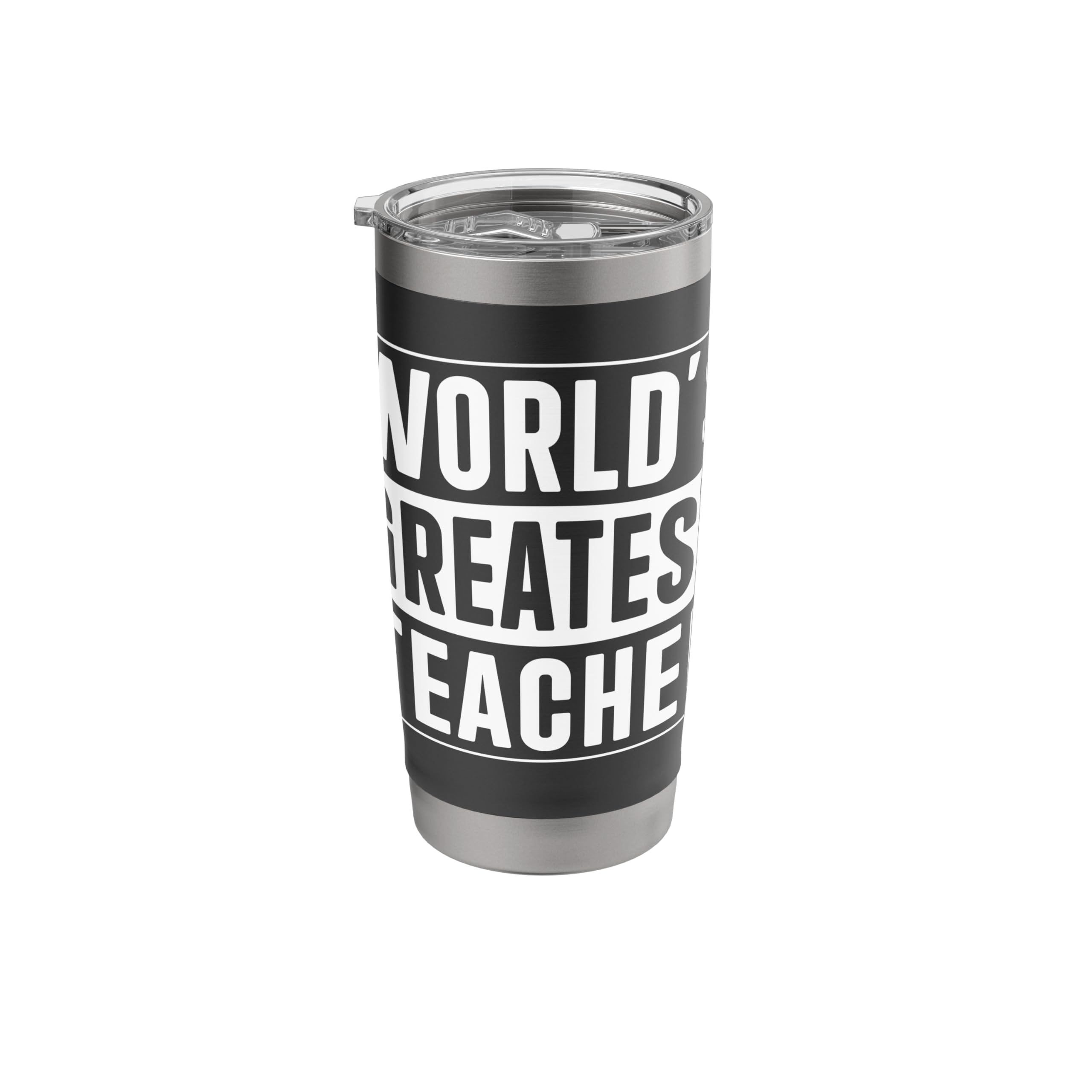 Best Teacher World's Greatest Teacher Stainless Steel Insulated Tumbler