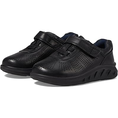 Мужские кроссовки Johnston & Murphy Kids Activate U Throat (Big Kid/Toddler/Little Kid) black full grain