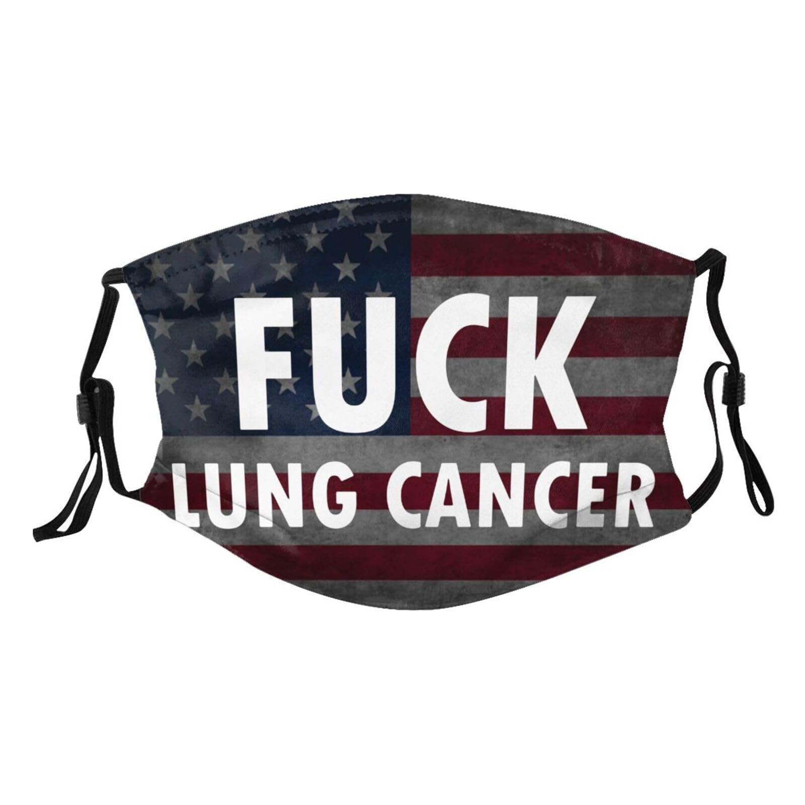 Fuck Lung Cancer Adult Dust Mask Adjustable Dust Face with 2 Filter48