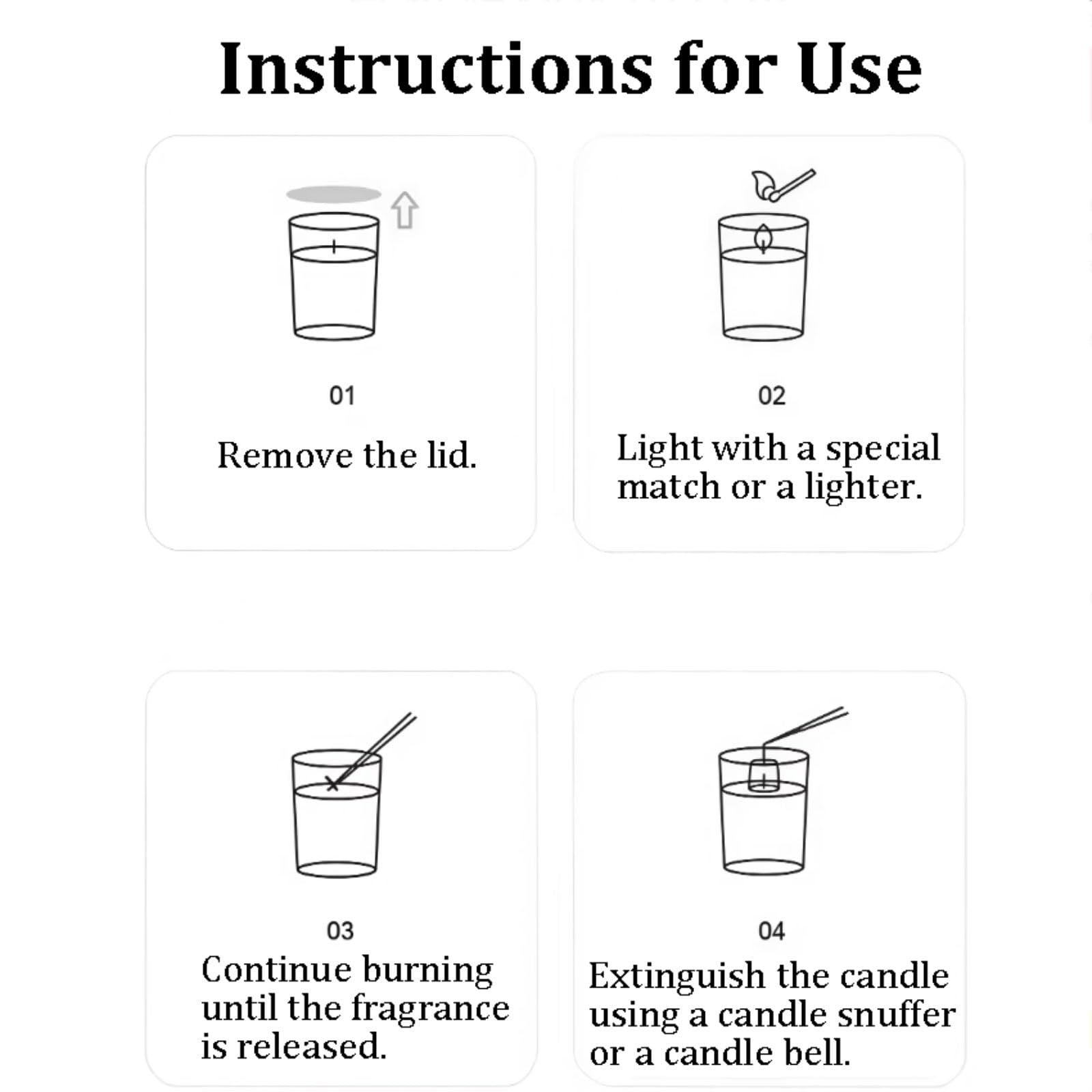 Compacto Velas de cerámica hechas con cera de soja y aceites esenciales, velas aromáticas reutilizables modernas de larga duración for mujeres y hombres no es picante(3pcs)