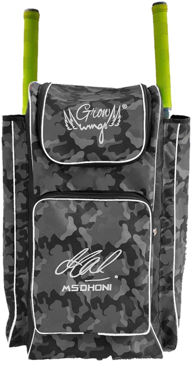 Grow wings Unique Design Cricket Kit Bag for Cricketer with Light Weight Kit Bag ( Olive Green ) (B0BNXC8X3S) Amazon Price History, Amazon Price Tracker