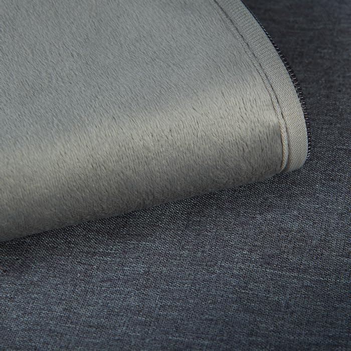 Close-up of the soft fluffy lining inside the XPPen ACJ02 sleeve