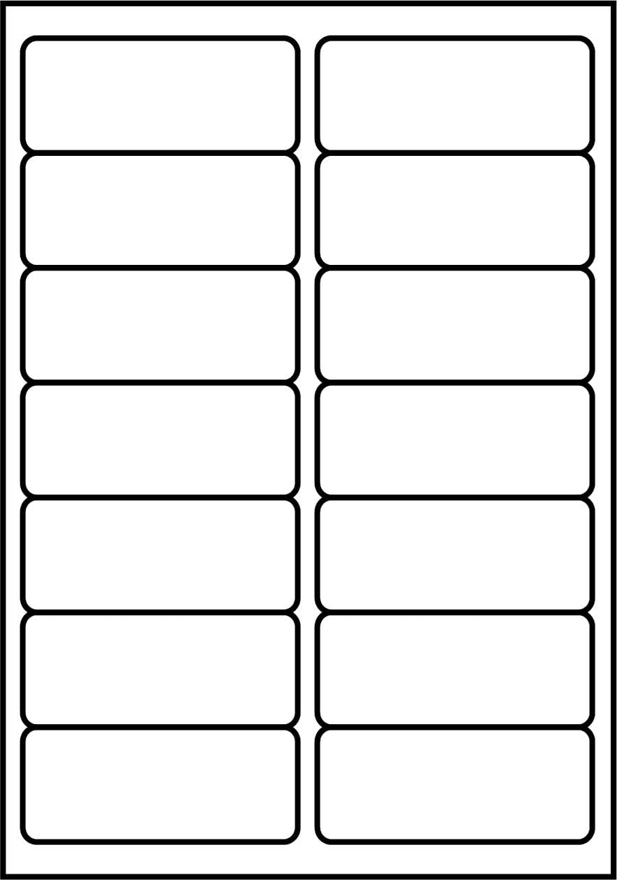 220-4400 Half Sheet Shipping Labels 8.5x5.5 Self Adhesive Label 2 Per - Foto 12