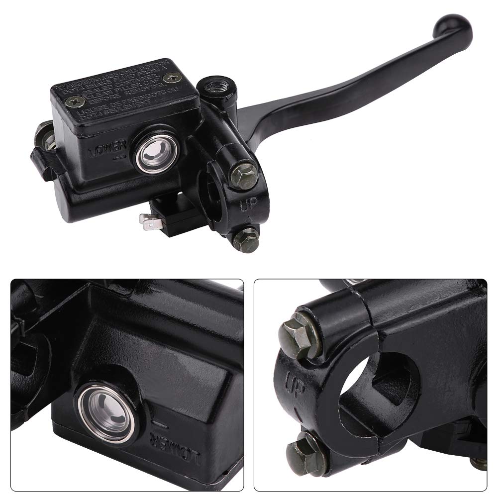 Universeller Rechter Hauptbremszylinder für ATV-Motorräder mit Premium-Qualität, Verstellbarem Design, Guter Bremsleistung, Universell Passend für Kawasaki KL600 KLR250 650 300