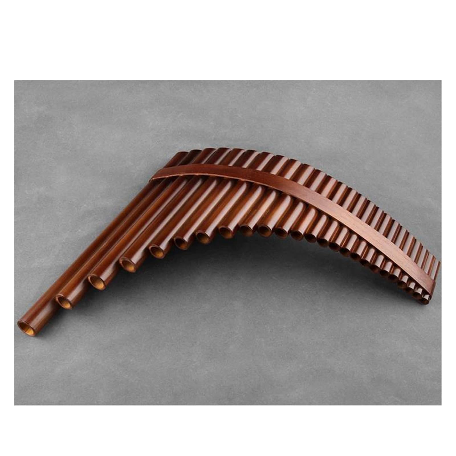 Professionelles Panflöten Blasinstrument 25 Pfeifen G Melodie Traditionelles Bambus Blasinstrument Panflöte(Right hand)