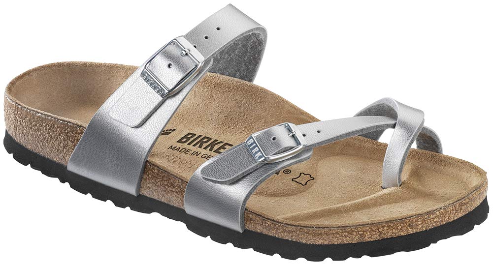 Birkenstock Kids' Mayari 29 Narrow Silver BF