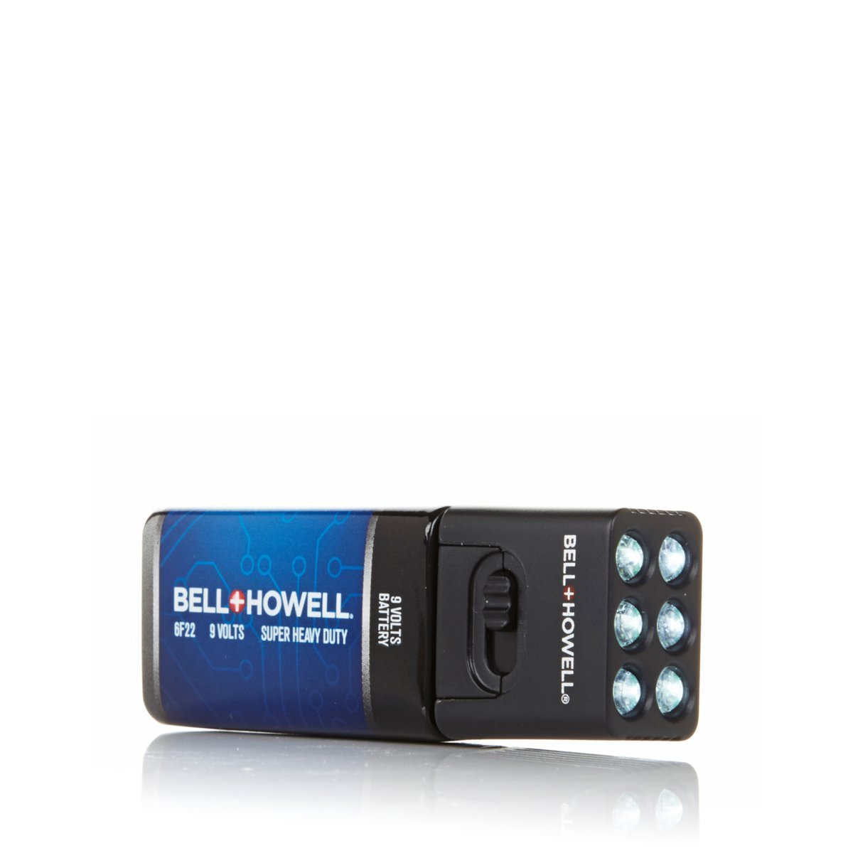 MicroBrite Bell & Howell Lampe torche LED avec pile 9 V (4