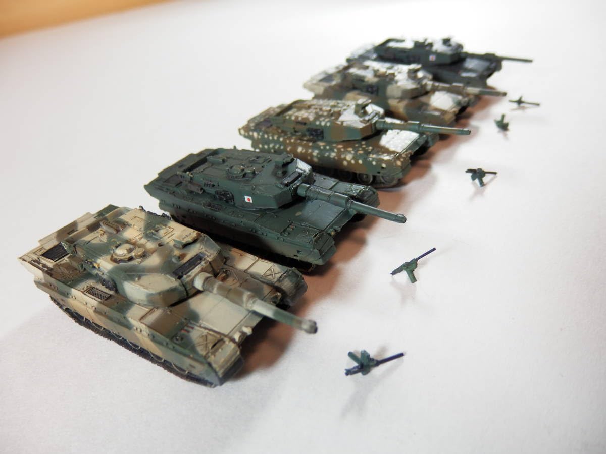 Amazon.co.jp: 90式戦車 シークレット含む5種類 5両 WTM 第4弾