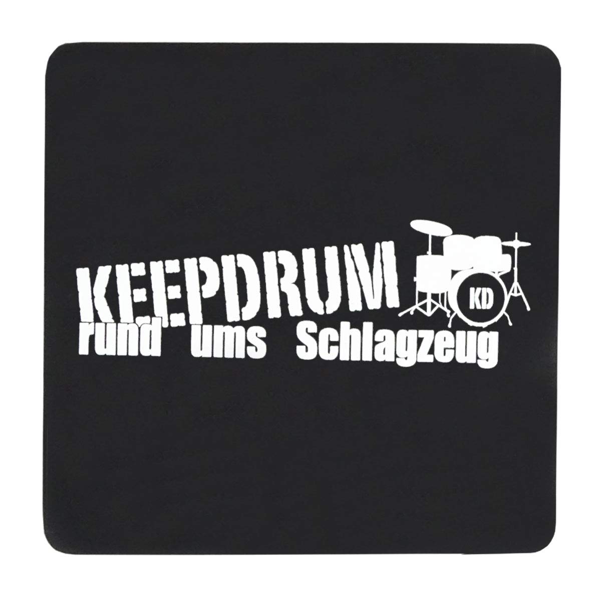 keepdrum DC1M BL Junior - Cajón para niños, Instrumentos de Percusión (incluye almohadilla para asiento), color azul