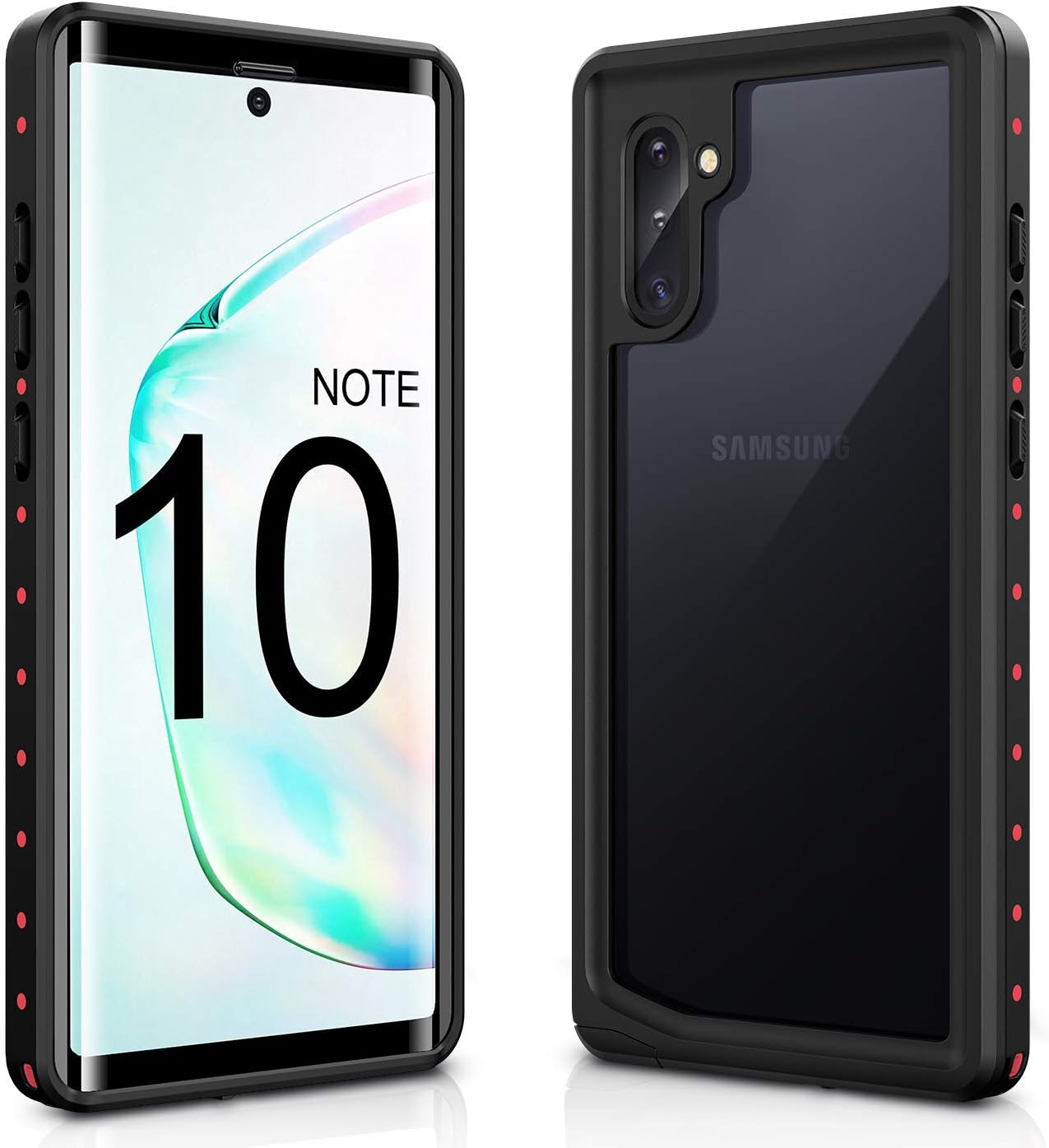 Fansteck Samsung Galaxy Note 10 Waterproof Case, IP68 Waterproof/Snowproof/Shockproof/Dirtproof, Fully Sealed Underwater Protective Cover for Samsung Galaxy Note10 (6.3-inch)