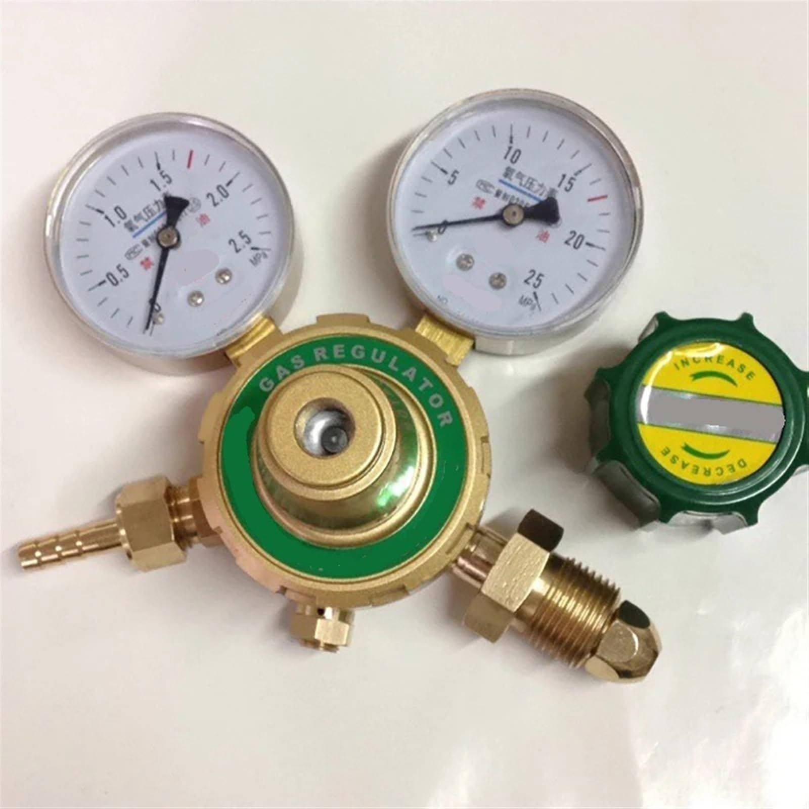 G5/8'' External Thread Oxygen Pressure Regulator Male Thread Pressure Reducer