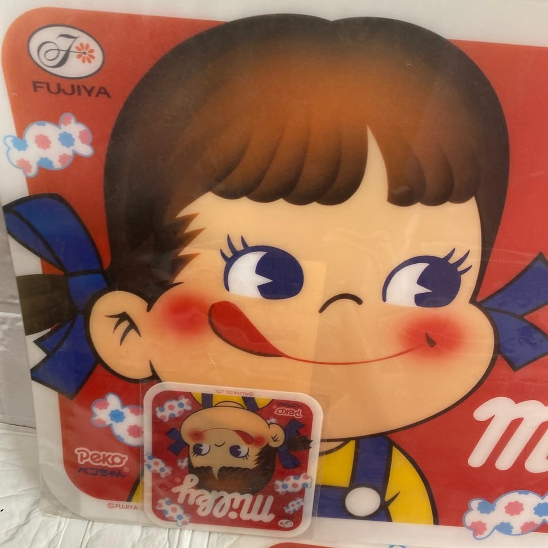 専用❣️ペコちゃんマット❣️ Amazon｜不二家 ペコちゃん ポコちゃん milky ランチョンマット