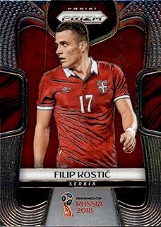 2018 Panini Prizm Soccer #182 Filip Kostic Serbia World Cup Russia Futbol Card