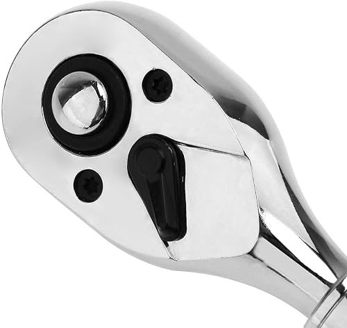 Miniatura 7 de ChgImposs Llave de trinquete estándar de 38 pulgadas, llave telescópica extensible flexible de 72 dientes, llave Allen, longitud de la llave,