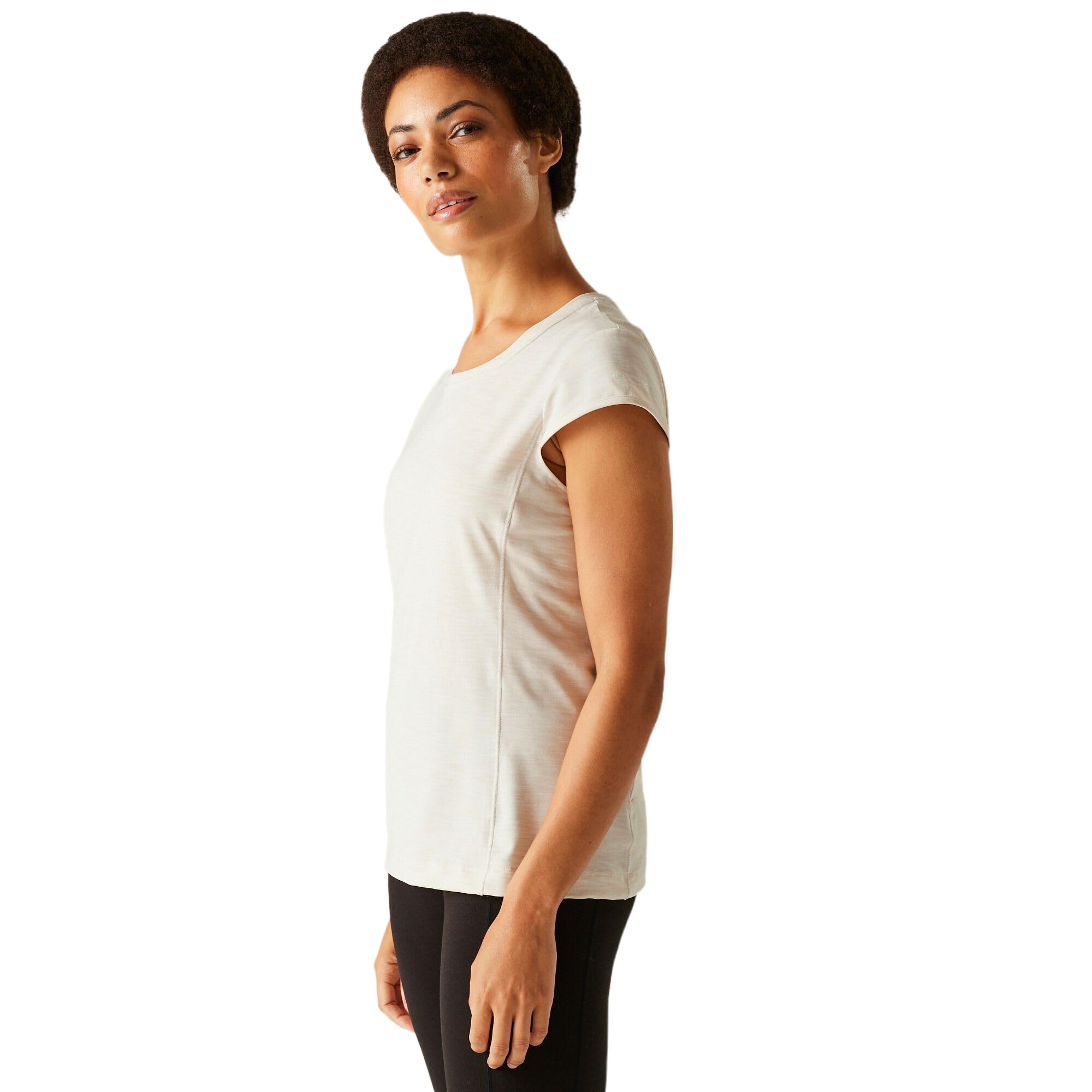 Regatta Hyperdimension II Womens T-Shirt Light Vanilla