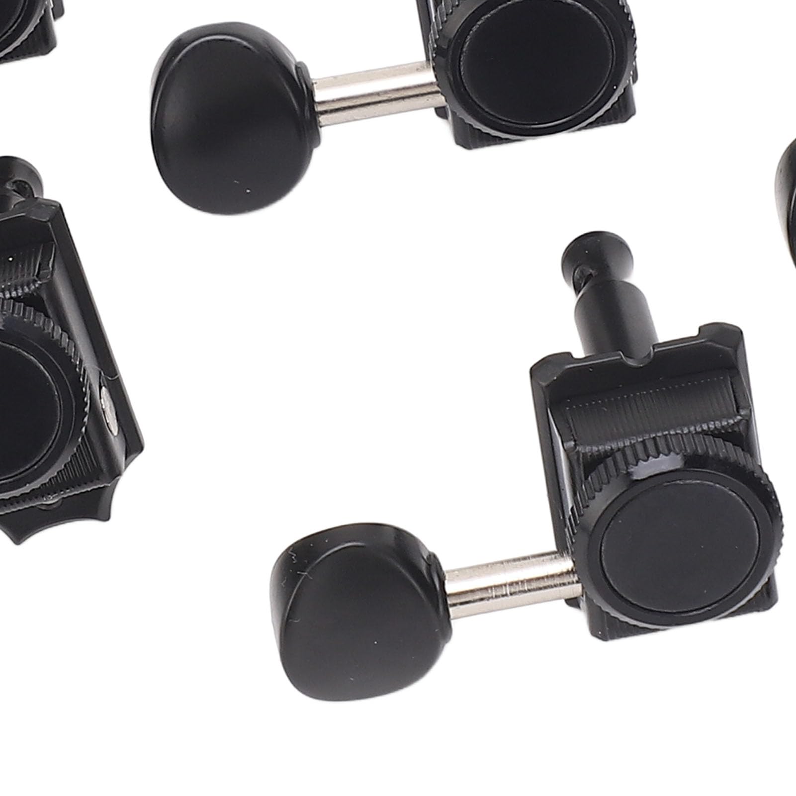 Suncellari di bloccaggio di chitarra 6pcs Impostazione premium in lega di blocco zinco di tuning sigillato tasti grave ingranaggi interni destra per la mano destra per LP Sg Epi