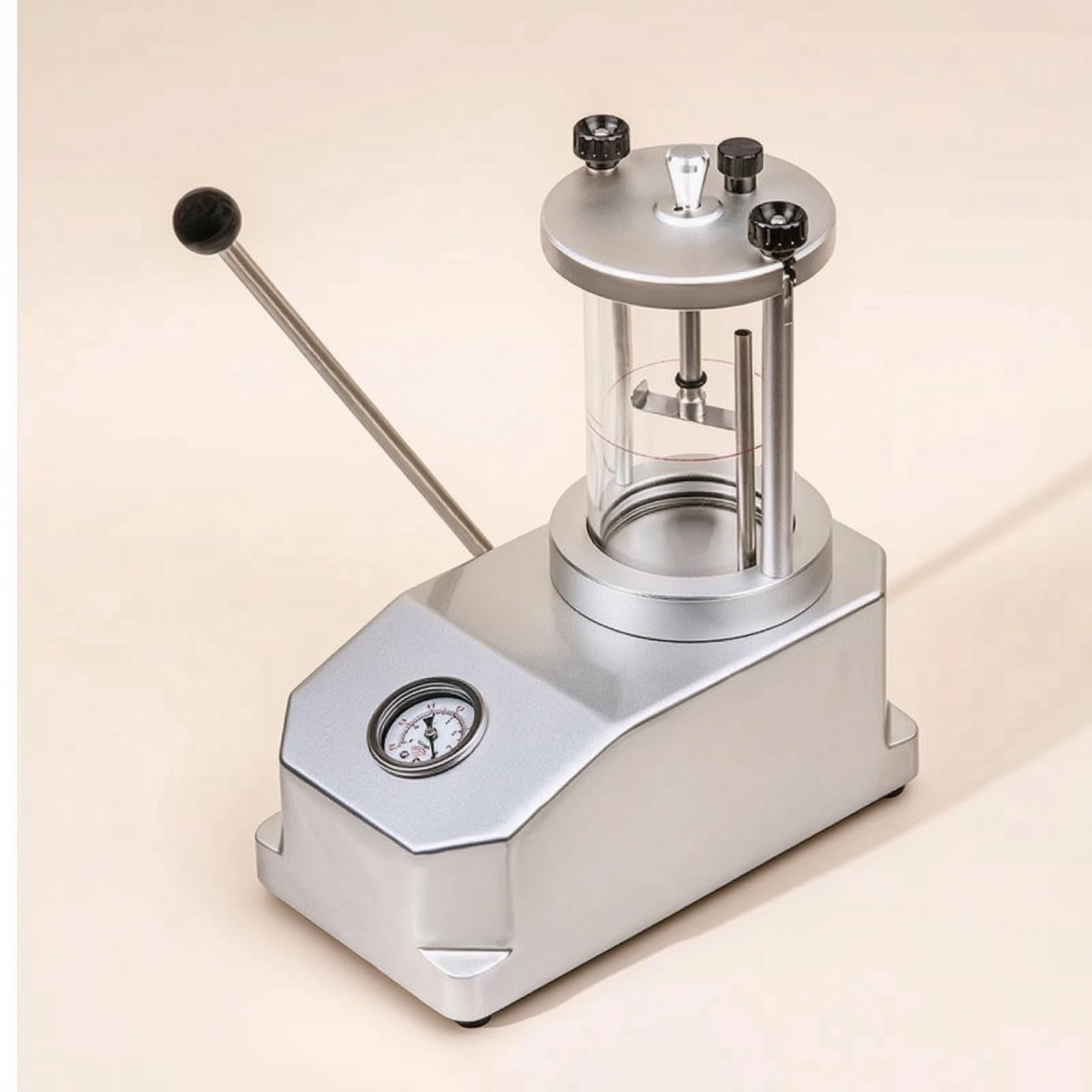Strumento di Strumento di Prova Cilindro Trasparente Facile da Usare Tester con Cilindro Trasparente Compatto Attrezzo per Tecnici, Laboratorio