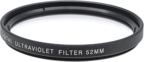 Xit cámara fotográfica Cielo y filtros de rayos UVA 52 mm Negro